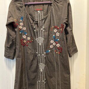 Johnny Was Festival Dress SIze Small.